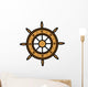 Ship Wheel Helm Wall Decal