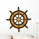 Ship Wheel Helm Wall Decal