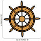 Ship Wheel Helm Wall Decal