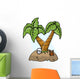 Abandoned Island Pirate Shore Wall Decal