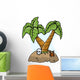 Abandoned Island Pirate Shore Wall Decal