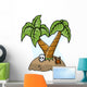 Abandoned Island Pirate Shore Wall Decal