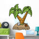 Abandoned Island Pirate Shore Wall Decal