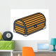 Ancient Treasure Wooden Trunk Wall Decal