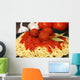 Spaghetti and Meatballs Wall Decal