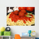 Spaghetti and Meatballs Wall Decal