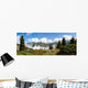 Mountain Fog after Rain Wall Decal Panoramic Wall Decal