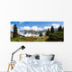 Mountain Fog after Rain Wall Decal Panoramic Wall Decal