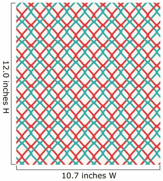 Grating Grate Lattice Wall Decal