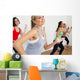 Group Women Exercising Dance Wall Decal