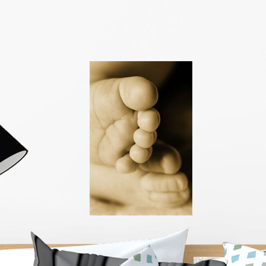 A Baby's Feet Wall Mural