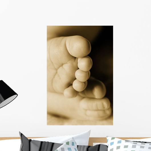 A Baby's Feet Wall Mural