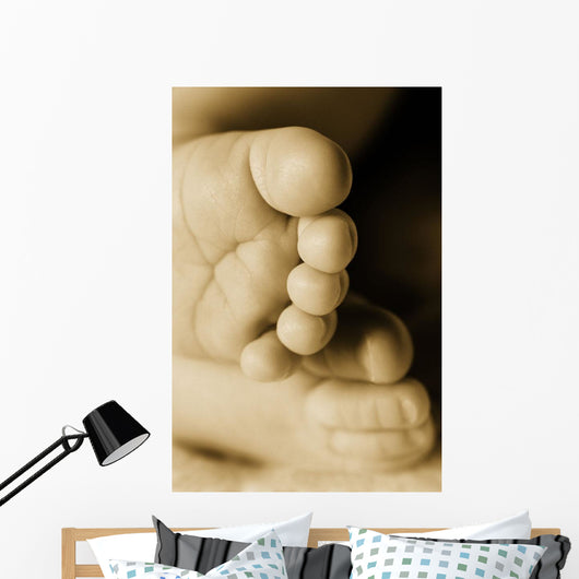 A Baby's Feet Wall Mural
