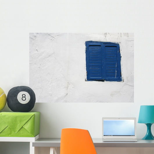 Window and White Wall Wall Decal
