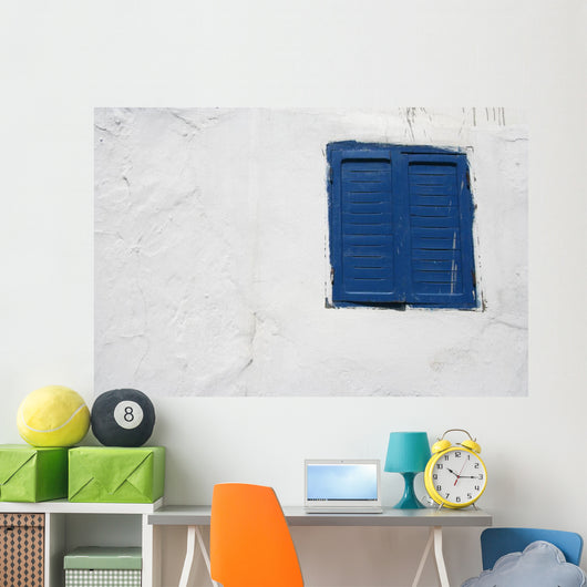 Window and White Wall Wall Decal