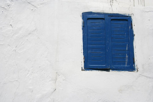 Window and White Wall Wall Decal