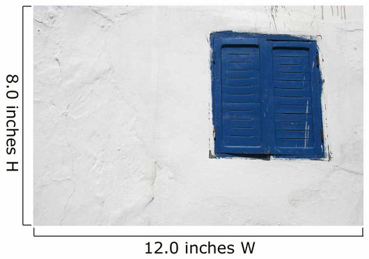 Window and White Wall Wall Decal