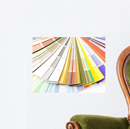 Color Guide Wall Decal