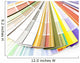 Color Guide Wall Decal