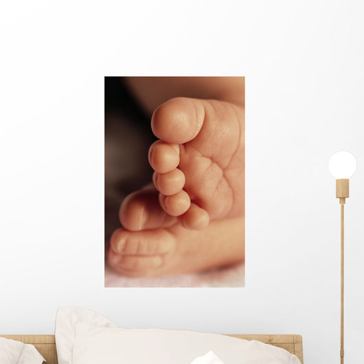 Baby's Feet Wall Mural
