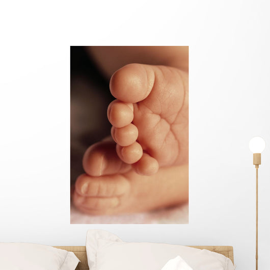 Baby's Feet Wall Mural