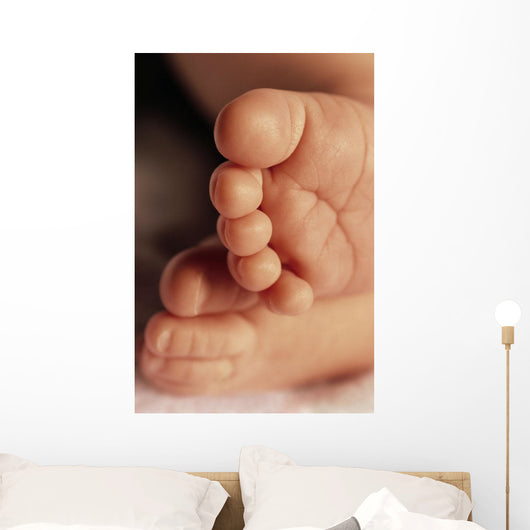 Baby's Feet Wall Mural