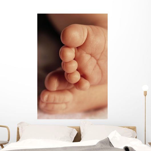 Baby's Feet Wall Mural