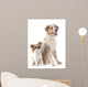 Australian Shepherd and Chihuahua Wall Decal