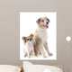 Australian Shepherd and Chihuahua Wall Decal