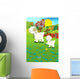 Cartoon Sheep Wall Decal