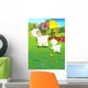 Cartoon Sheep Wall Decal