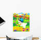 Cool Cartoon Sheep Wall Decal