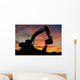 Track-type Loader Excavator Work Wall Decal