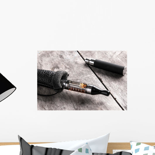 Electronic Cigarette Wall Decal