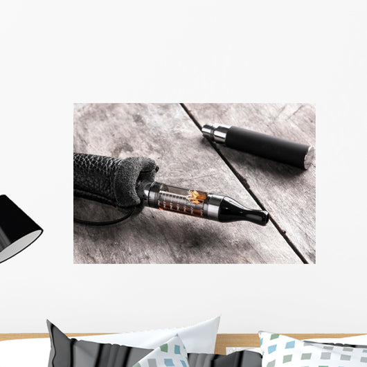 Electronic Cigarette Wall Decal