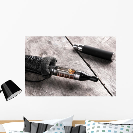 Electronic Cigarette Wall Decal