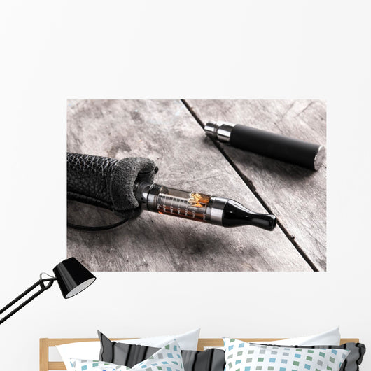 Electronic Cigarette Wall Decal