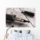 Electronic Cigarette Wall Decal