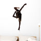 Beautiful Female Dancer Wall Decal