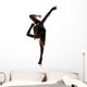 Beautiful Female Dancer Wall Decal