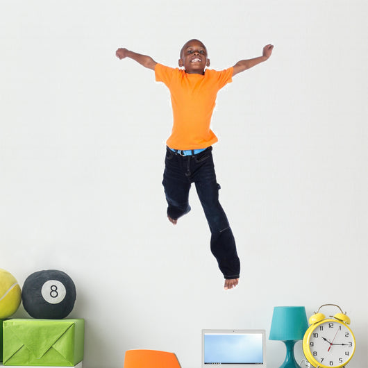 Cute African Boy Wall Decal