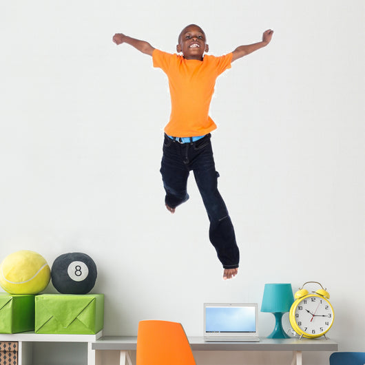 Cute African Boy Wall Decal