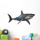 Megalodon White Wall Decal
