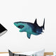 Megalodon Shark Underwater Wall Decal