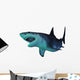 Megalodon Shark Underwater Wall Decal
