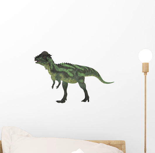 Pachycephalosaurus White Wall Decal