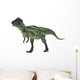 Pachycephalosaurus White Wall Decal