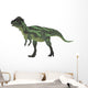 Pachycephalosaurus White Wall Decal