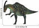 Parasaurolophus Dinosaur - Left Side Wall Decal