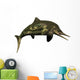 Stenopterygius Icthyosaur White Wall Decal
